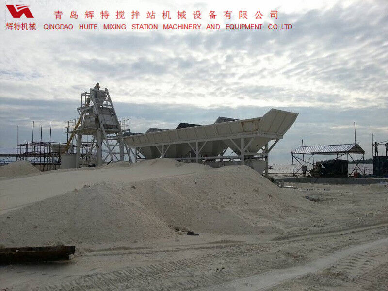 HZS75世界杯线上平台搅拌站-青岛辉特机械