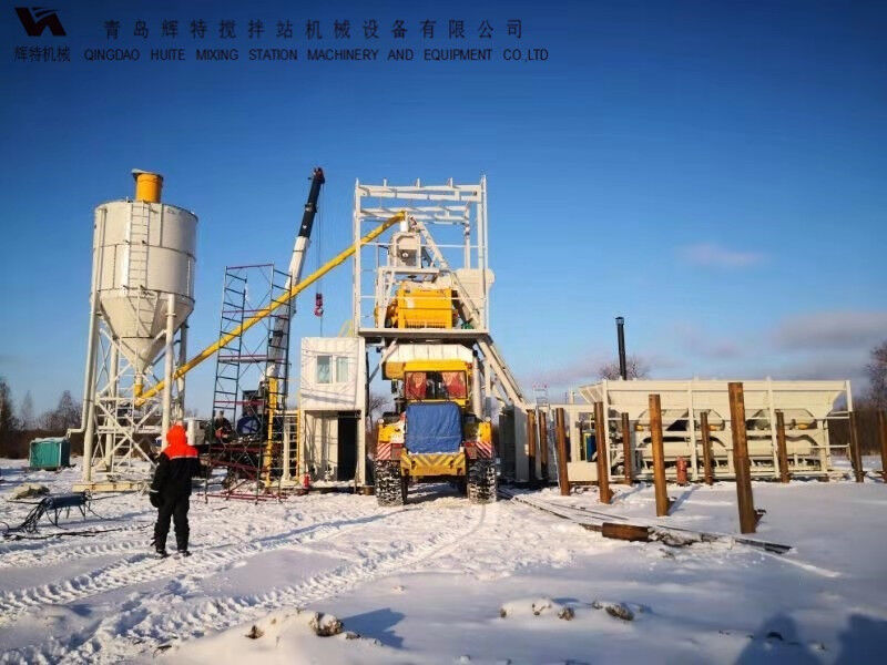HZM50免基础世界杯线上平台搅拌站 辉特机械 易安装