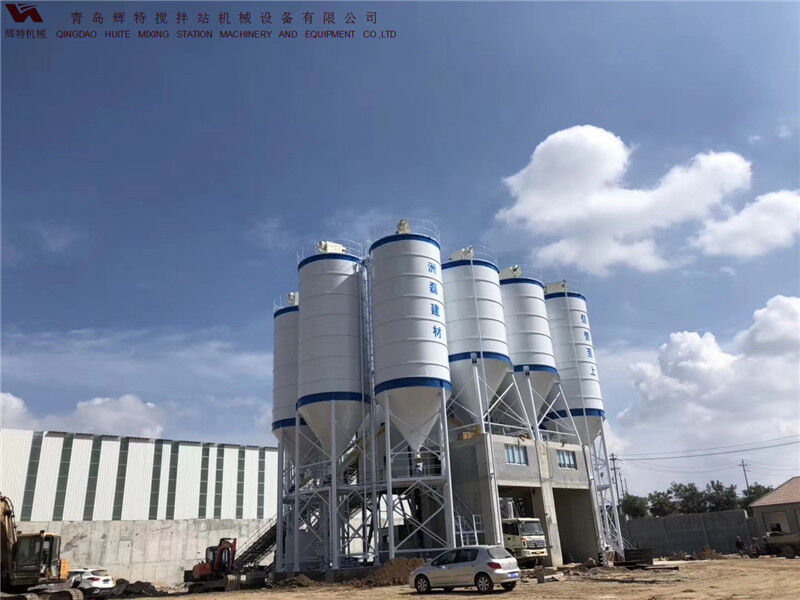 HZS180世界杯线上平台搅拌站 辉特机械 集生产与研发于一体