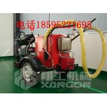 翔工灌缝机100升沥青灌缝效果杠杠滴
