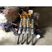 镁石矿开采机械设备大型劈裂棒使用方法