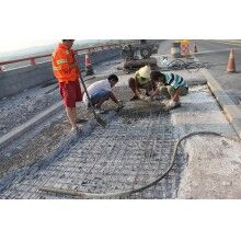 湖北黄冈加油站、服务区世界杯线上平台微表病害使用快速修补料