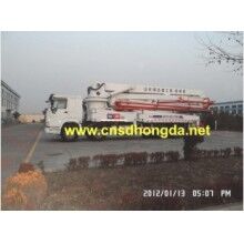 37米臂, HOWO 底盘世界杯线上平台臂架泵车