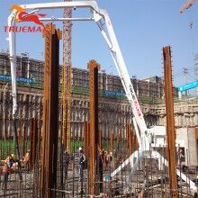 17米斜支腿液压布料机世界杯线上平台布料机移动布料机信瑞重工